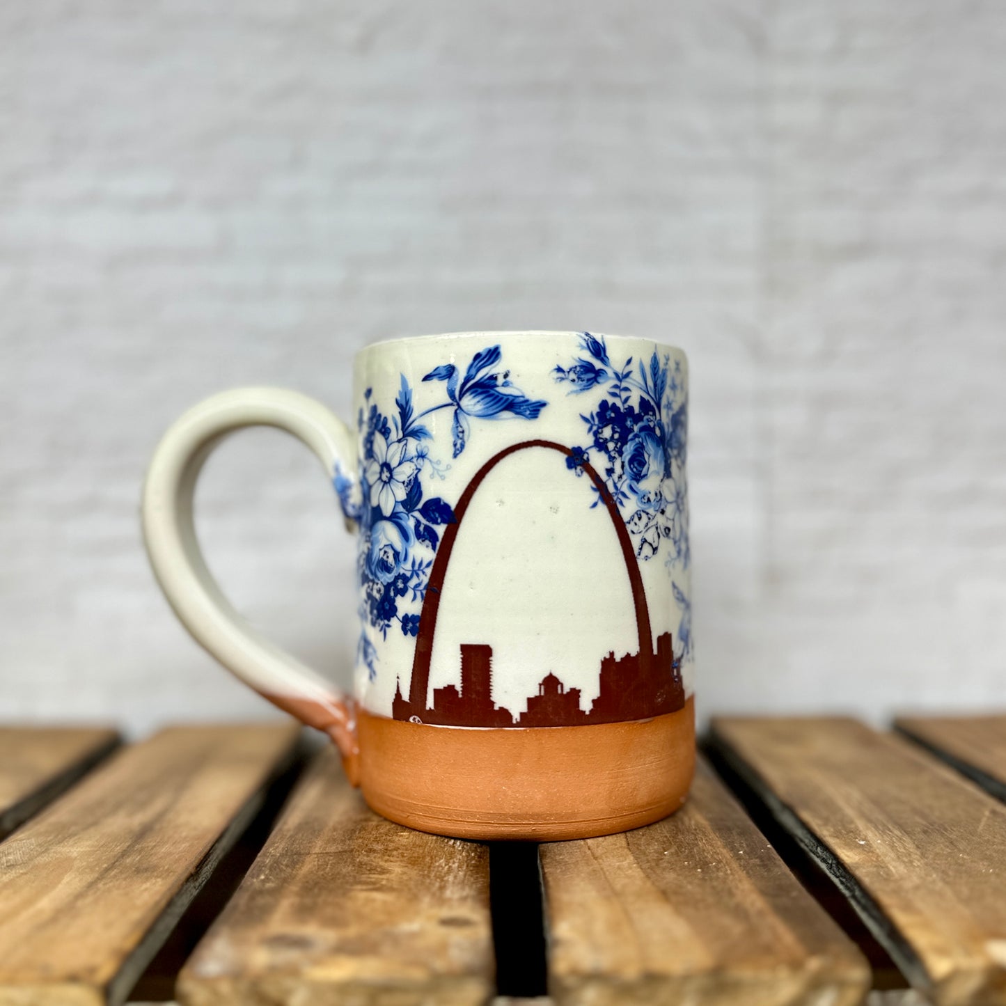 Arch Mug with Florals