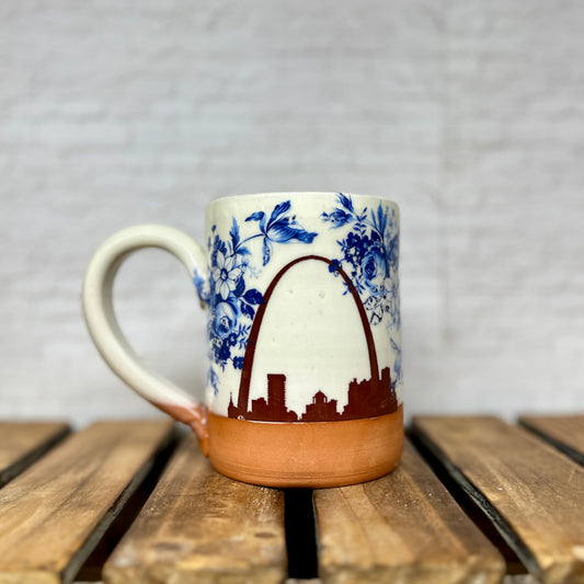 Arch Mug with Florals